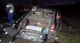 Skutki śmiertelnego wypadkach w okolichacg m. Grochy-Pogorzele w dn. 26.12.2009 r.