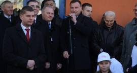 Andrzej Duda z kampanią prezydencją w Zambrowie