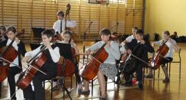 Koncert PSM z Białegostoku w Szkole Podstawowej nr 4 w Zambrowie