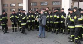 Szkolenie strażaków dotyczące obsługi nowoczesnego podnośnika /Fot. Grzegorz Zawistowski