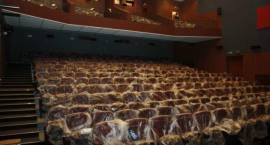 Montaż sprzętu w Centrum Kultury. Stan prac na 30. listopada 2011r.