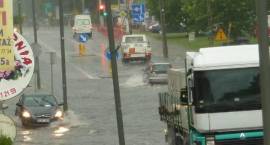 Zambrów i miejscowości na terenie powiatu zalane [foto]