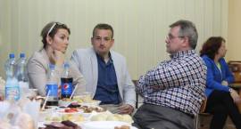Wieczór wyborczy w biurze Prawa i Sprawiedliwości w Zambrowie