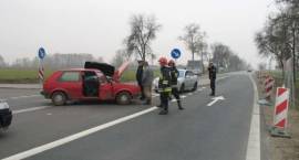 Wypadek przed Wiśniewem