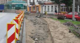 Po dwóch latach od zamknięcia, ponownie robiony jest wyjazd z parkingu na ul. Białostocką