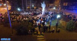 Marsz Światła ulicami Zambrowa, 02.04.2016 r.