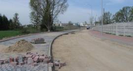 Trwa budowa ulic i parkingów /Fot. Łukasz Laskowski