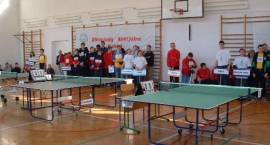 V Regionalny Podlaski Turniej Tenisa Stołowego Olimpiad Specjalnych /Fot. Justyna...