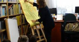 Spotkanie z ilustratorką książek dla dzieci Małgorzatą Flis w Szumowie