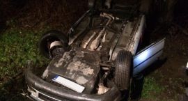 Wypadek na dk63. Sprawca nie był trzeźwy, 24.12.2017 r.