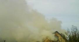 Akcja gaśnicza w Pęchratce Małej w dn. 03.09.2009 r/ Fot. Michał