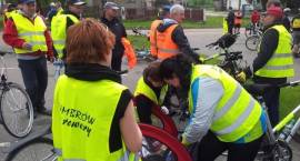 Fotoreportaż z pierwszej akcji Zambrów na rowery 2014