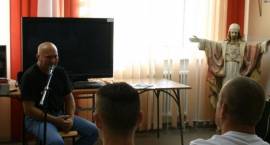 Spotkanie Sławomira Pyrko z osadzonymi w Zakładzie Karnym w Czerwonym Borze