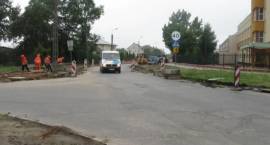 Remont ul. Obrońców Zambrowa stan na 29 VII 2010r.
