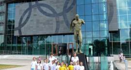 Sportowcy z MP1 Akademia Malucha w Zambrowie w Centrum Olimpijskim w Warszawie /Fot. z...
