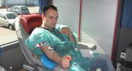 Zambrowianie w czwartek, 4 czerwca, mogli oddać krew w specjalnym ambulansie