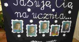 Ślubowanie i pasowanie w Starym Skarżynie