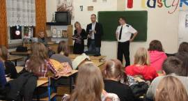 Spotkanie policjantów z wolontariuszami WOŚP w Zambrowie