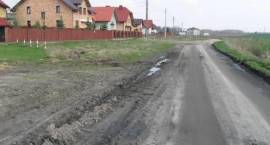 Ul. Wolska - widok od strony Al. Woj. Pol. Stan na dzień 12.04.2010 r.