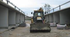 Budowa Targowicy Miejsckiej. Stan prac na 03.08.2009 r.