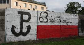 Pierwszy patriotyczny mural powstał w Zambrowie