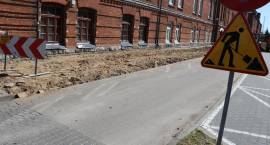 Magazynowa rozkopana w dwóch miejscach