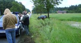 Skutki kolizji do jakiej doszło na drodze nr 8 /Fot. czytelnik Portalu www.zambrow.org