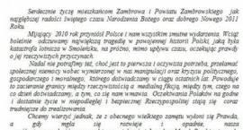 Życzenia od Posła RP Jarosława Zielińskiego