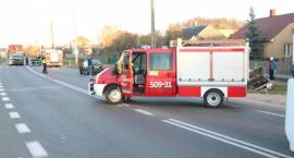 Wypadek w Mężeninie DK8