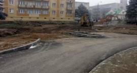 Trwa budowa wyjazdu z ronda na ul. Świętokrzyską /Fot. 2007.11.21 Grzegorz Zawistowski