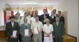 Uroczystość wręczenia Laurów Powiatu Zambrowskiego /Fot. J. Krasowska