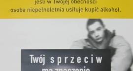 Fragment plakatu wydrukowanego w ramach akcji - Alkohol - nieletnim dostęp wzbroniony!