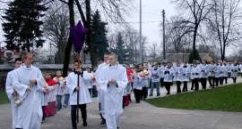 Liturgia Wielkoczwartkowa w kościele pw. Trójcy Przenajświętszej w Zambrowie /Fot....