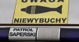Robotnicy podczas budowy obwodnicy Zambrowa znaleźli 5 pocisków moździerzowych kalibru...