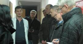 Funkcjonariuszy litewskiego więziennictwa w Czerwonym Borze /fot. por. Dariusz...
