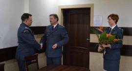 Nowy zastępca dyrektora w Zakładzie Karnym w Czerwonym Borze /fot. por. Dariusz...