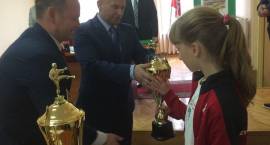 Docenione przez wójta za osiągnięcia sportowe