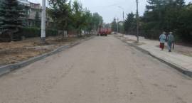 Remont ul. Obrońców Zambrowa stan na 29 VII 2010r.