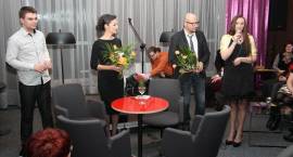 Olga Bończyk i Piotr Gąsowski w zambrowskiej Cafe Muza