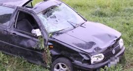 Wypadek w Chmielach-Pogorzelach (gm. Zambrów, powiat zambrowski) droga krajowa nr 63....