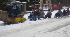 Kulig w Szkole Podstawowej w Starym Skarżynie