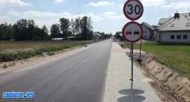 Kończą przebudowę drogi w miejscowości Przeździecko-Drogoszewo