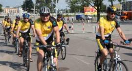 Rowerzyści wyruszyli w trasę liczącą blisko 600km 