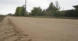 Remont odcinka dorgi powiatowej Zambrów-Wądołki. Stan prac na dn. 7.10.2009 r.