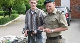 Pokaz wyposażenia wojskowego i broni strzeleckiej /Fot. Grzegorz Zawistowski