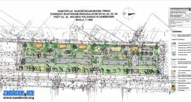 Projekt zagospodarowania terenu przy blokach AWP 44-50