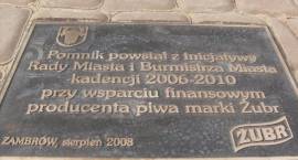 Uroczystość odsłonięcia pomnika żubra /Fot. Daniel Miedzik