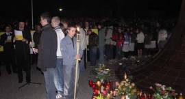 Zambrowskie obchody II rocznicy śmierci Papieża Jana Pawła II /Fot. Grzegorz Zawistowski