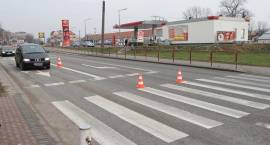 Zambrów - ul. Białostocka - uszkodzona sygnalizacja świetlna