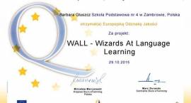 Projekty „Czwórki” uhonorowane Europejską Odznaką Jakości